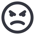 Angry SVG Icon